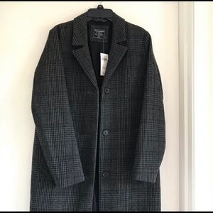 ⭐️NWT: ABERCROMBIE & FITCH XS WOOL COAT